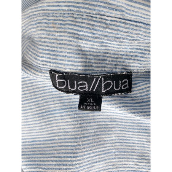 100% Cotton Collared Shirt Popover V-Neck Size XL - Picture 8 of 10